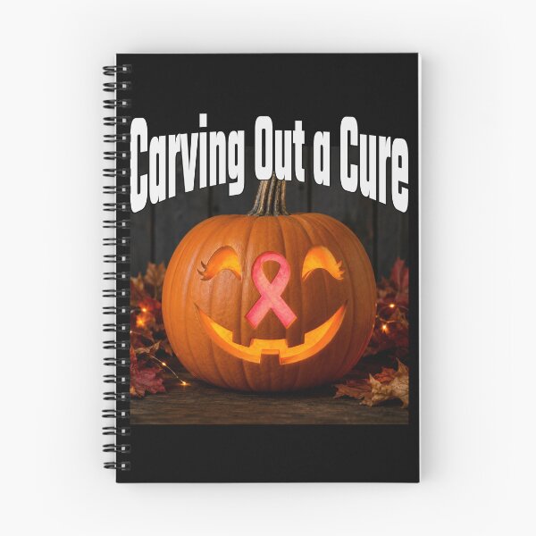 Item preview, Breast Cancer Awareness with Halloween Jack-o'-Lantern designed and sold by Giddy Bear Gifts.
