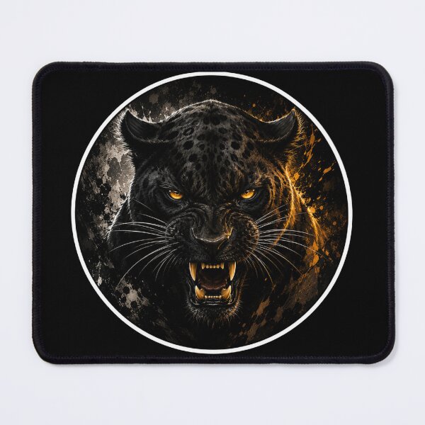 Item preview, Black panther, Angry black panther, Beautiful black panther designed and sold by PatternFly.