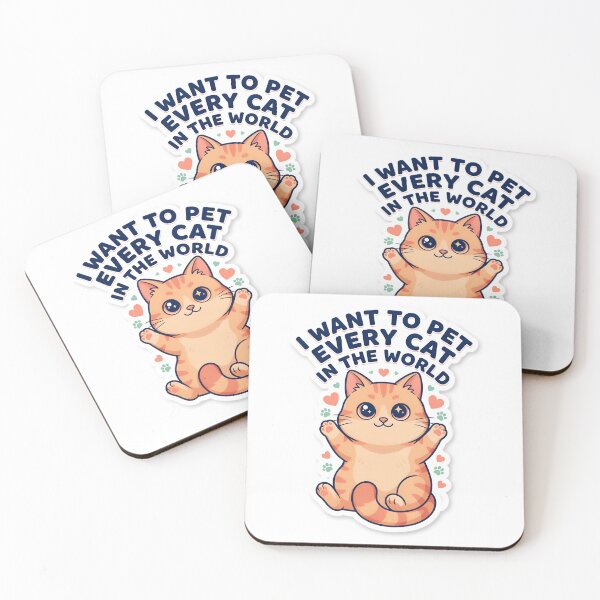 Item preview, I want to pet every cat in the world designed and sold by simoo95.