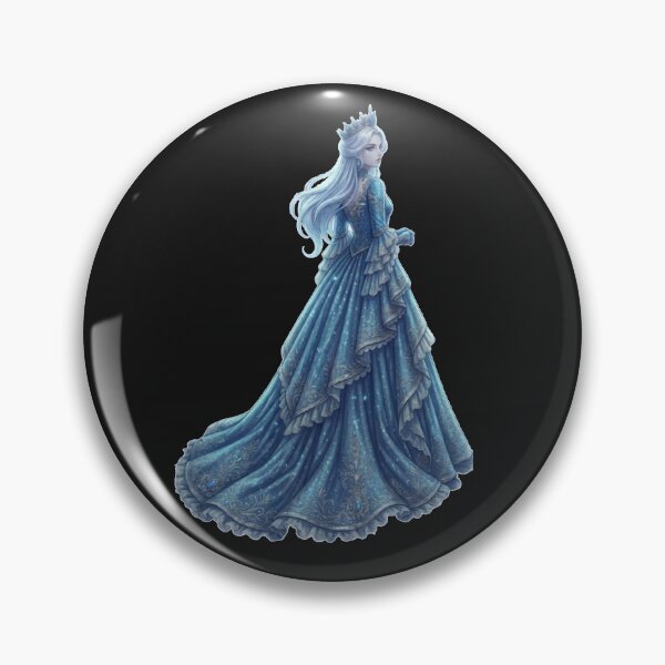Item preview, Majestic Winter Empress in Layered Blue Gown designed and sold by Rehnair.