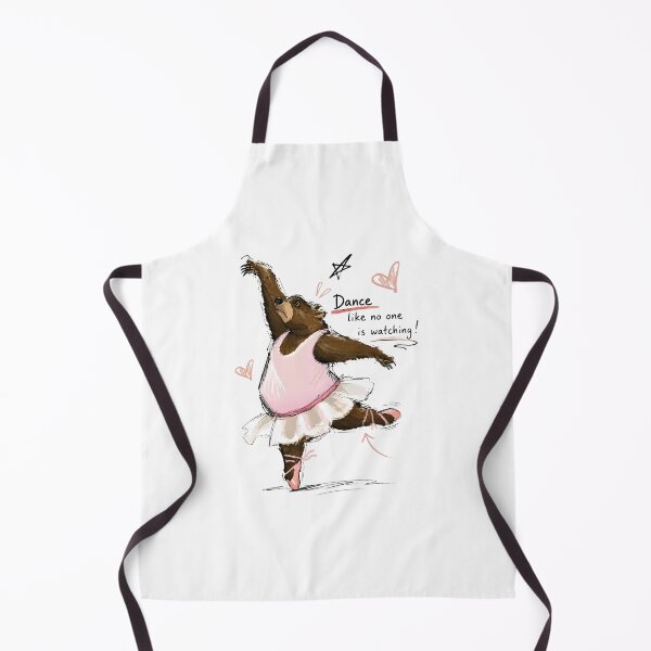 Item preview, Dance Like No One is Watching Funny Ballet Bear – Hand-Drawn Art designed and sold by RamyGallery.