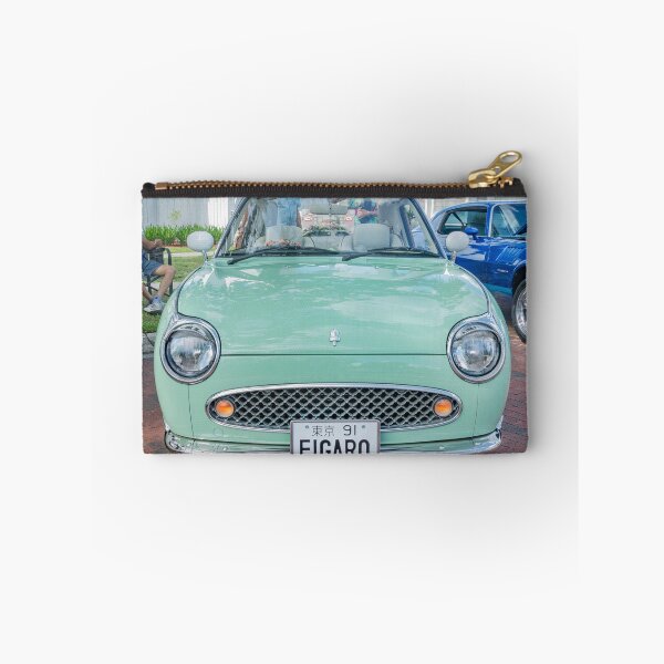 Item preview, 1991 Nissan Figaro Retro Fixed-Profile Convertible Isolated Car Art Poster designed and sold by RichFrancoCars.