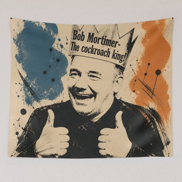 Item preview, Bob Mortimer- Cockroach king  designed and sold by JosieandRose.