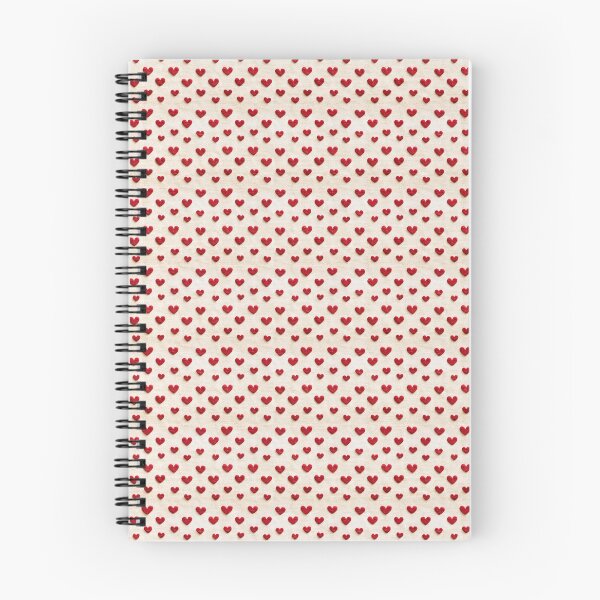 Item preview, Vintage Red Hearts Fabric designed and sold by LouieVanille.