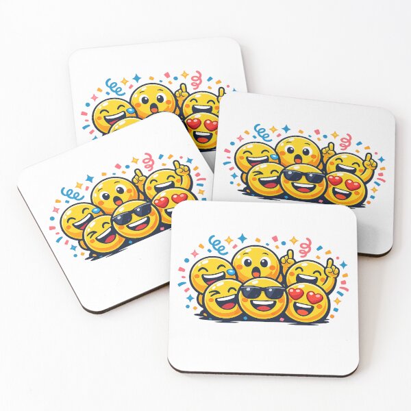 Item preview, Emoji Friends Forever – Expressive Smiley Crew Celebration designed and sold by mbmstores.