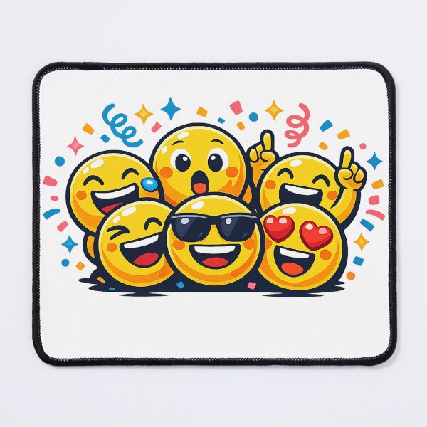 Item preview, Emoji Friends Forever – Expressive Smiley Crew Celebration designed and sold by mbmstores.