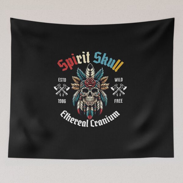 Item preview, Patriotic Chief Skull Indian Native American Headdress designed and sold by Gbriel3.