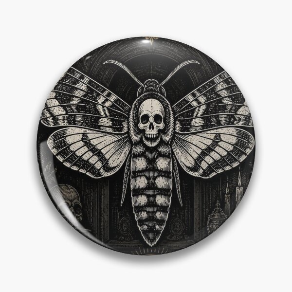 Item preview, Death's Head Moth Dark Academia designed and sold by SunnyDesign82.