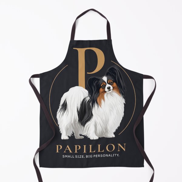 Item preview, Papillon – Small Size Big Personality | Elegant Dog Lover Design designed and sold by PapillonArtStudio.