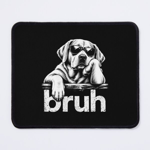 Item preview, Funny Golden Retriever Meme Dog Lover bruh designed and sold by Kladhadredo.