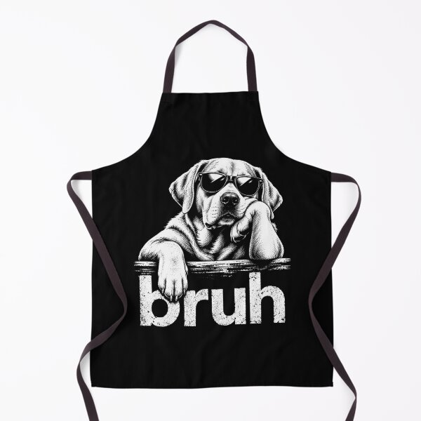 Item preview, Funny Golden Retriever Meme Dog Lover bruh designed and sold by Kladhadredo.