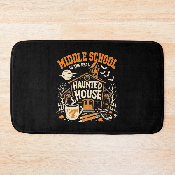 Item preview, Middle School is The Real Haunted House Teacher Halloween  designed and sold by clothesy7.