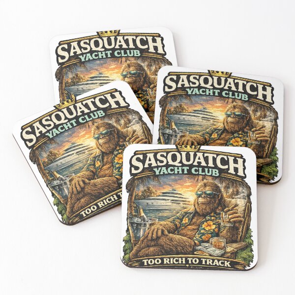 Item preview, Sasquatch yacht club - too rich to track designed and sold by JBXDesigner.