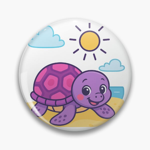 Item preview, Cute Turtle designed and sold by glassfeel.