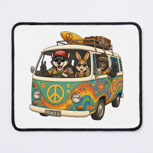 Item preview, peace road trip designed and sold by Mangurrian Shop.