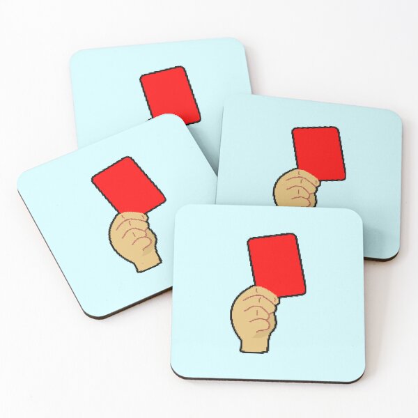 Item preview, Pixel Art Red Card - Instant Ejection! designed and sold by creativerooney.