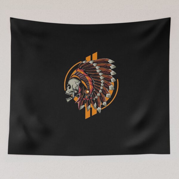 Item preview, Patriotic Chief Skull Indian Native American Headdress designed and sold by Gbriel3.