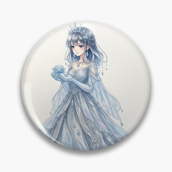 Item preview, Elegant Crystalline Queen with Floating Flower designed and sold by Rehnair.