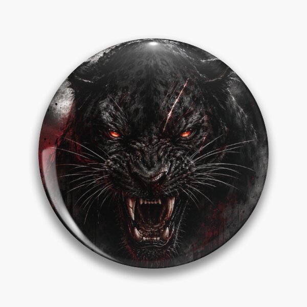 Artikelvorschau, Schwarzer Panther, Wütender schwarzer Panther, Schöner schwarzer Panther entworfen und verkauft von PatternFly.