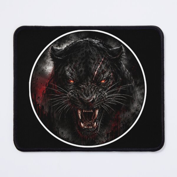 Item preview, Black panther, Angry black panther, Beautiful black panther designed and sold by PatternFly.