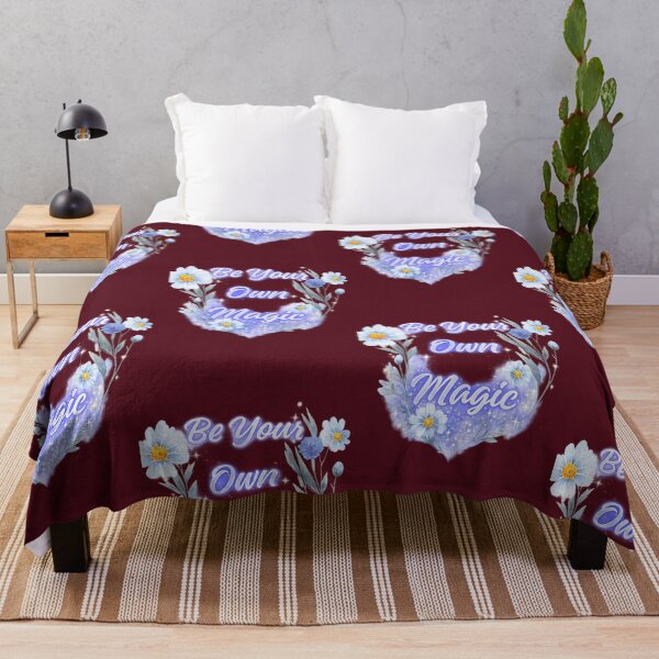 Item preview, Be Your Own Magic T‑Shirt – Trendy Floral Motivational Design for Women & Creators designed and sold by EdgeSphere.
