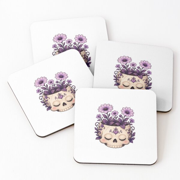 Item preview, Cute Skull Flower Pot designed and sold by The-Art-of-D.