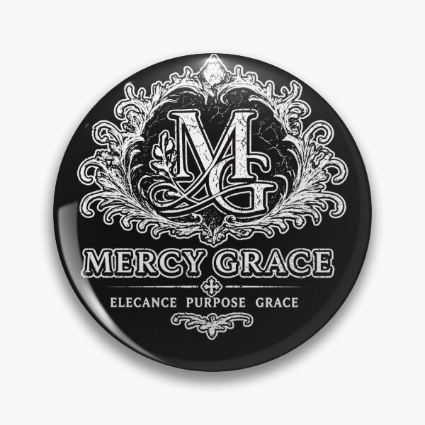 Item preview, Mercy Grace | Ornate MG Monogram Vintage Christian  Apparel designed and sold by KINGDOM GOLD STUDIO.