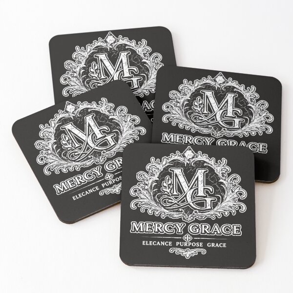 Item preview, Mercy Grace | Ornate MG Monogram Vintage Christian  Apparel designed and sold by KINGDOM GOLD STUDIO.