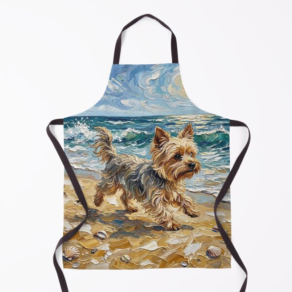 Item preview, Beach Days - Yorkie designed and sold by AjaTrier.