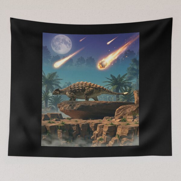 Item preview, Meteor Shower Dino Night designed and sold by Meteor Mercher Shop.