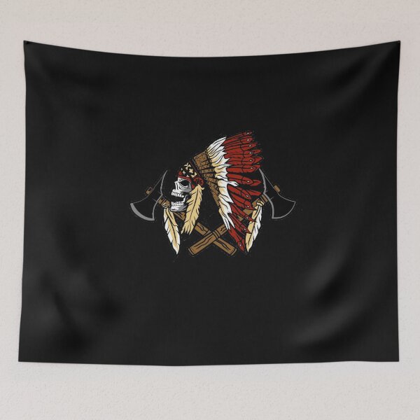 Item preview, Patriotic Chief Skull Indian Native American Headdress designed and sold by Gbriel3.