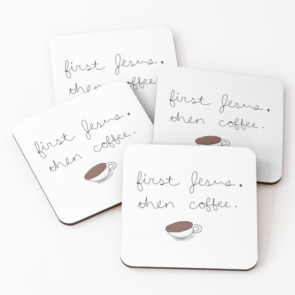 Item preview, First Jesus Then Coffee designed and sold by prandre.