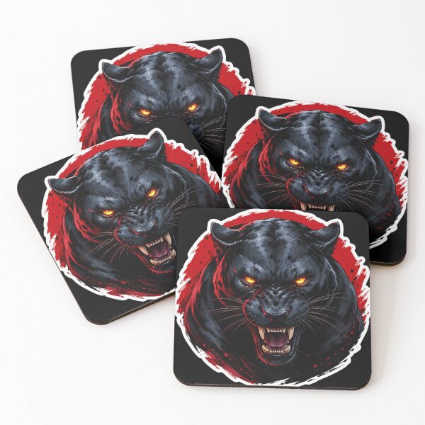 Item preview, Black panther, Angry black panther, Beautiful black panther designed and sold by PatternFly.