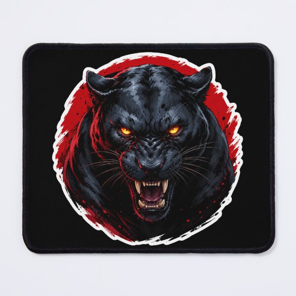 Item preview, Black panther, Angry black panther, Beautiful black panther designed and sold by PatternFly.