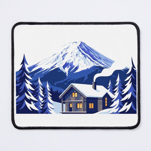 Item preview, Niseko Japan Mountain Travel Art designed and sold by Mathias Yakubu Design.
