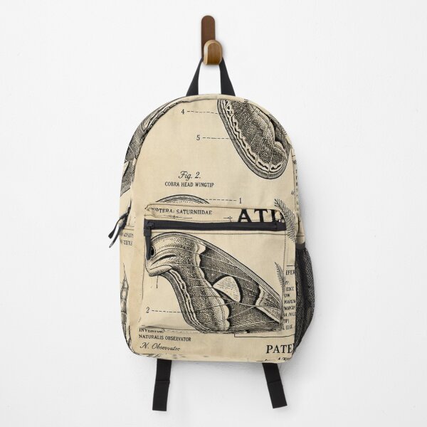 Item preview, Atlas Moth Vintage Patent designed and sold by SunnyDesign82.