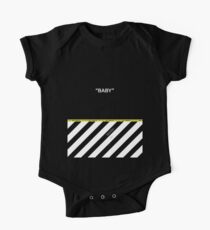 Off-White Baby Onesie Einteiler Hypebeast Baby Kurzärmeliger Einteiler