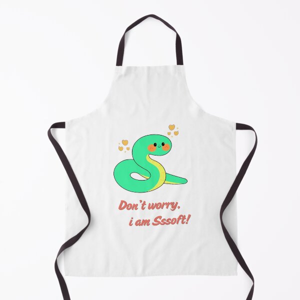 Item preview, Cute Green Snake - Don't Worry I Am Sssoft designed and sold by Rehnair.