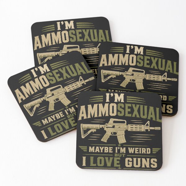 Item preview, I'm Ammosexual Gun Lover Military Fan designed and sold by PixelBlob.