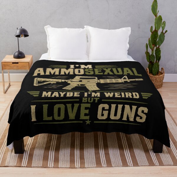 Item preview, I'm Ammosexual Gun Lover Military Fan designed and sold by PixelBlob.