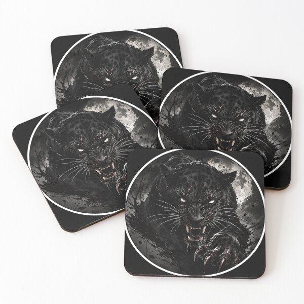 Item preview, Black panther, Angry black panther, Beautiful black panther designed and sold by PatternFly.