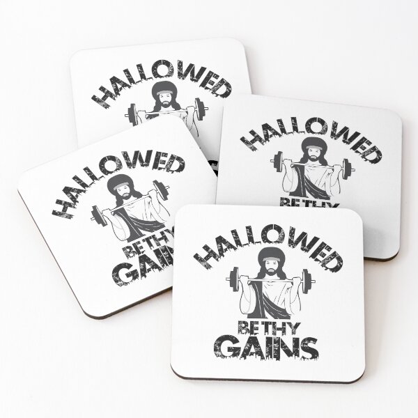 Item preview, Hallowed Be Thy Gains Swole Jesus designed and sold by prandre.
