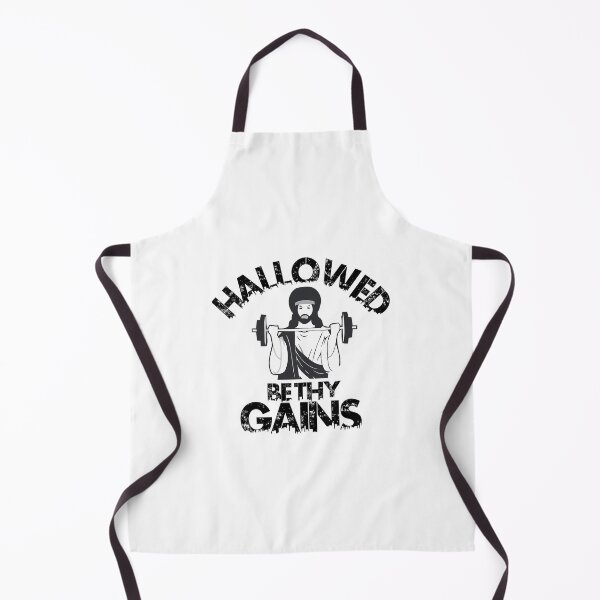Item preview, Hallowed Be Thy Gains Swole Jesus designed and sold by prandre.