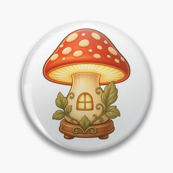 Item preview, Cozy Mushroom Window Cottage designed and sold by The-Art-of-D.