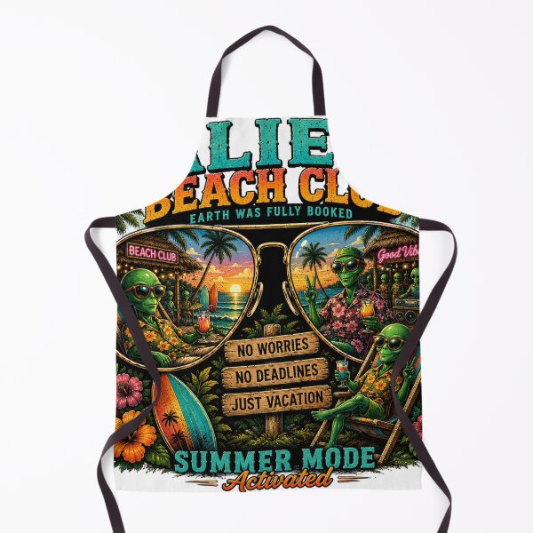 Artikelvorschau, Alien Beach Club in Sumer mode entworfen und verkauft von JBXDesigner.