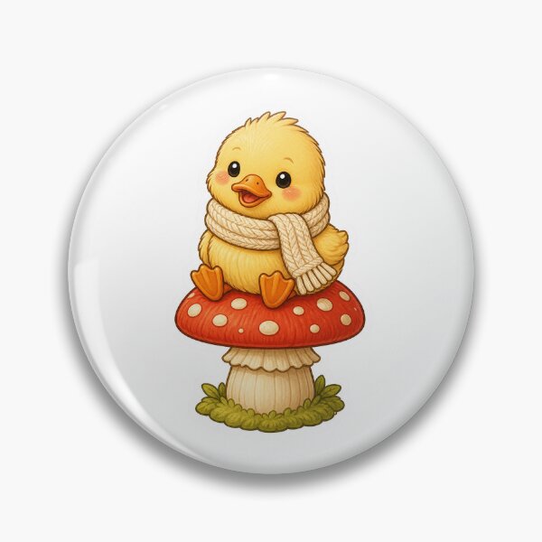 Item preview, Duckling On A Mushroom Stool designed and sold by The-Art-of-D.