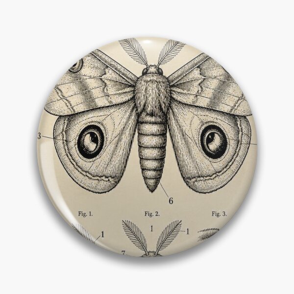 Artikelvorschau, Io Moth Vintage Patent entworfen und verkauft von SunnyDesign82.