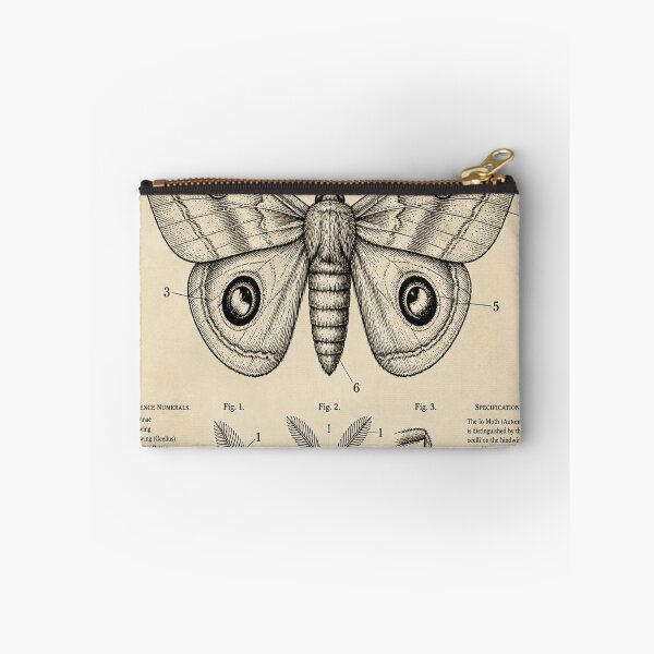 Item preview, Io Moth Vintage Patent designed and sold by SunnyDesign82.
