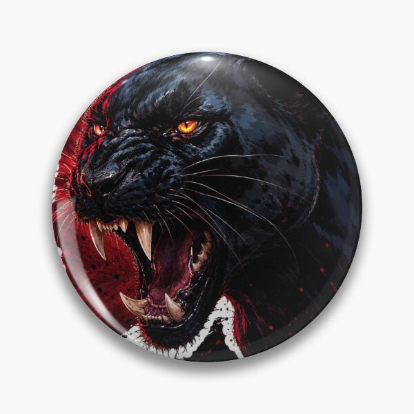 Item preview, Black panther, Angry black panther, Beautiful black panther designed and sold by PatternFly.