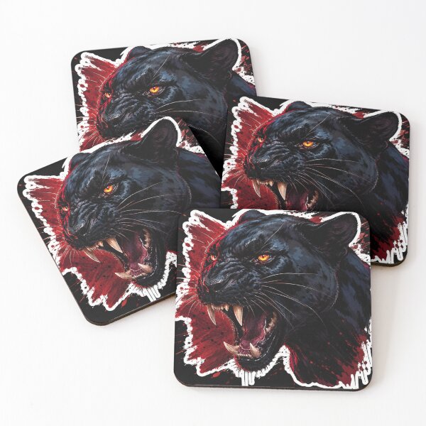 Item preview, Black panther, Angry black panther, Beautiful black panther designed and sold by PatternFly.